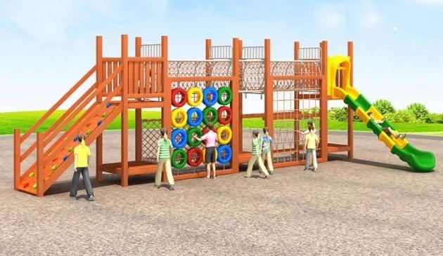 Wooden Playground Slide best