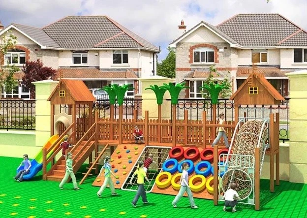 Wooden Playground Slide suppliers